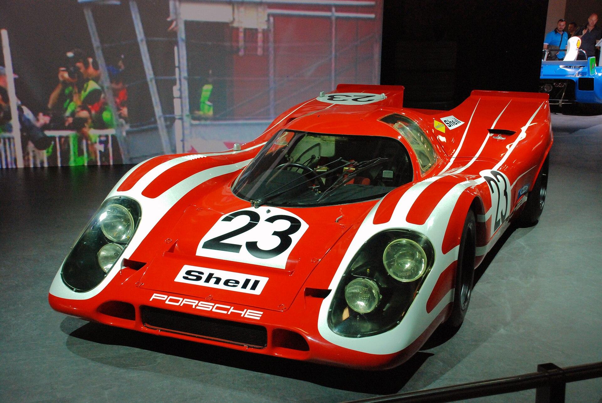 1970年ル・マン24時間で総合優勝したポルシェ917K #23