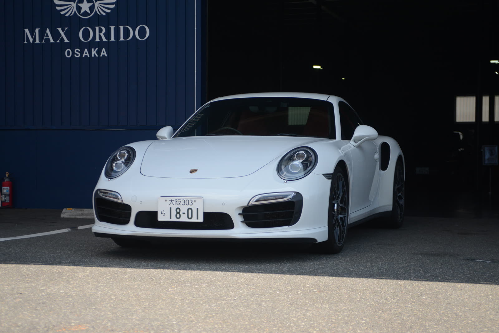 名古屋に配備予定の991.1ターボS（インテリア）