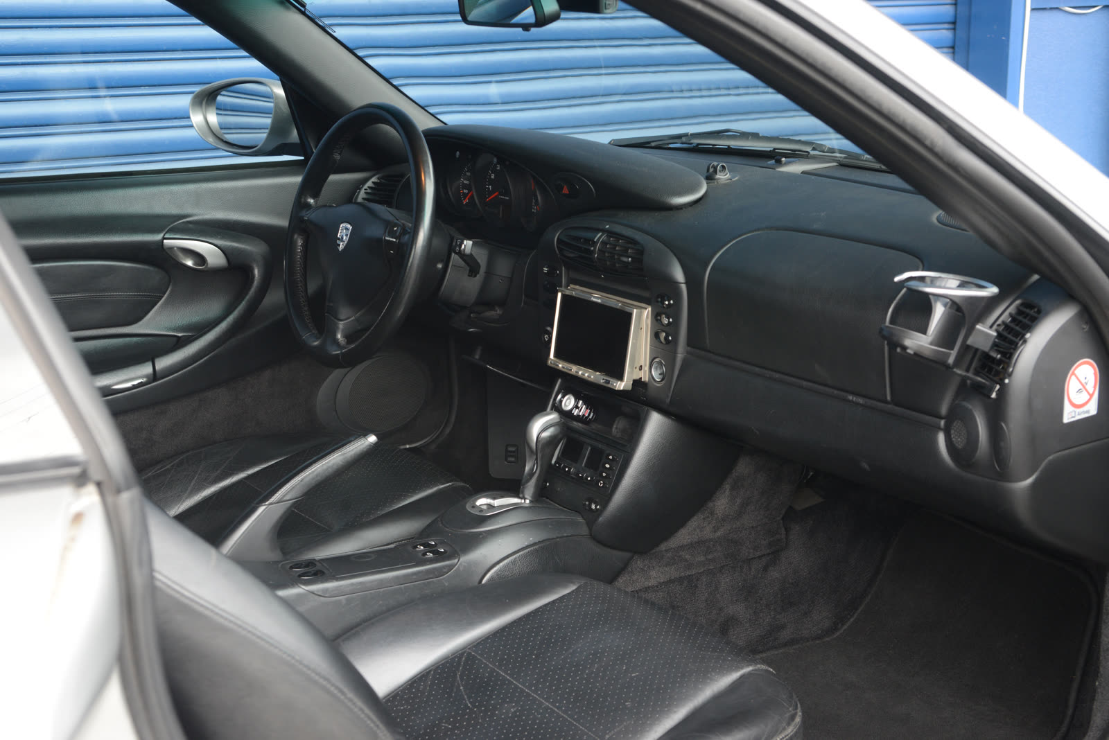 名古屋に配備予定の996 GT3仕様（インテリア）